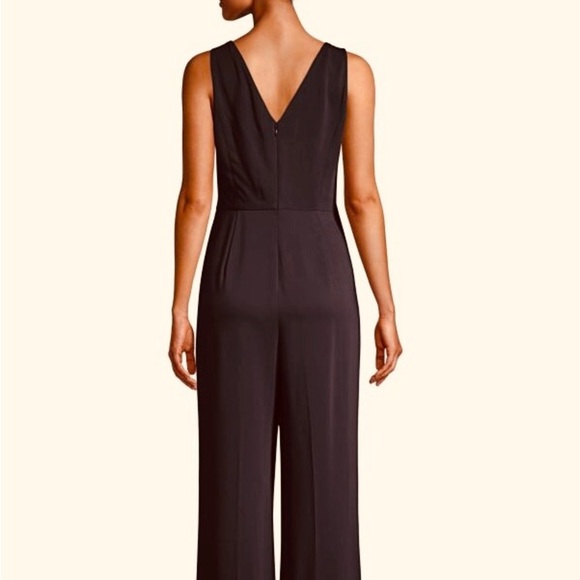 Kobi Halperin Sheila Faux Wrap Jumpsuit Black - Picture 3 of 4